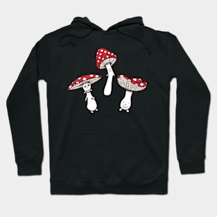 Spotted Mushrooms Hoodie